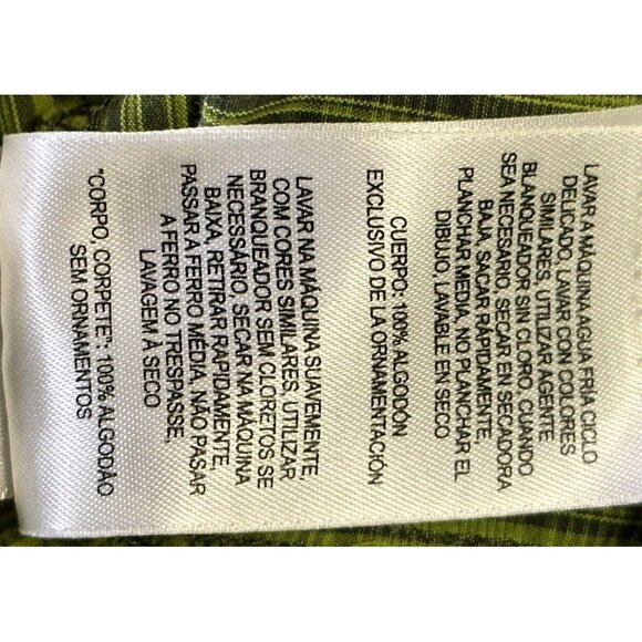 Mountain Hardwear Mens Shirt Button Up 100% Cotton Short Sleeve Green Plaid M - Picture 13 of 15